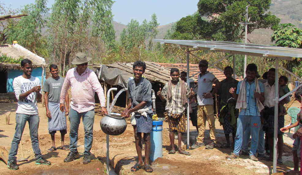 Solar water pump