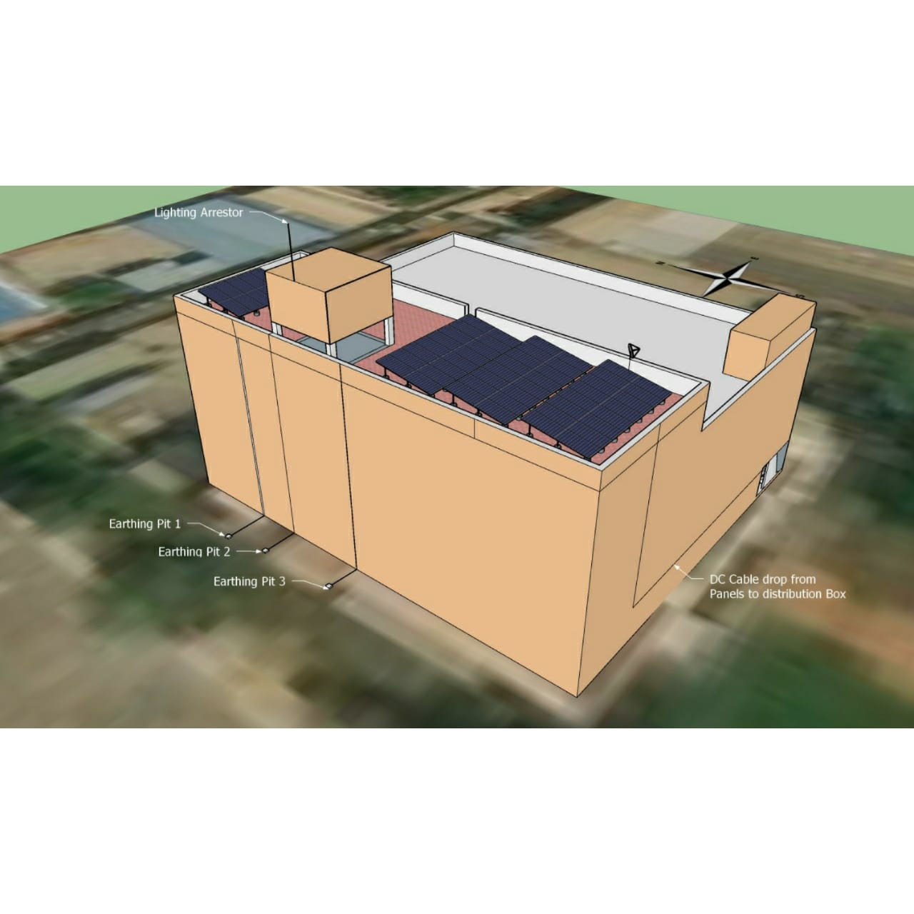 Akr express 3D model 3-D model prepared on SketchUp
