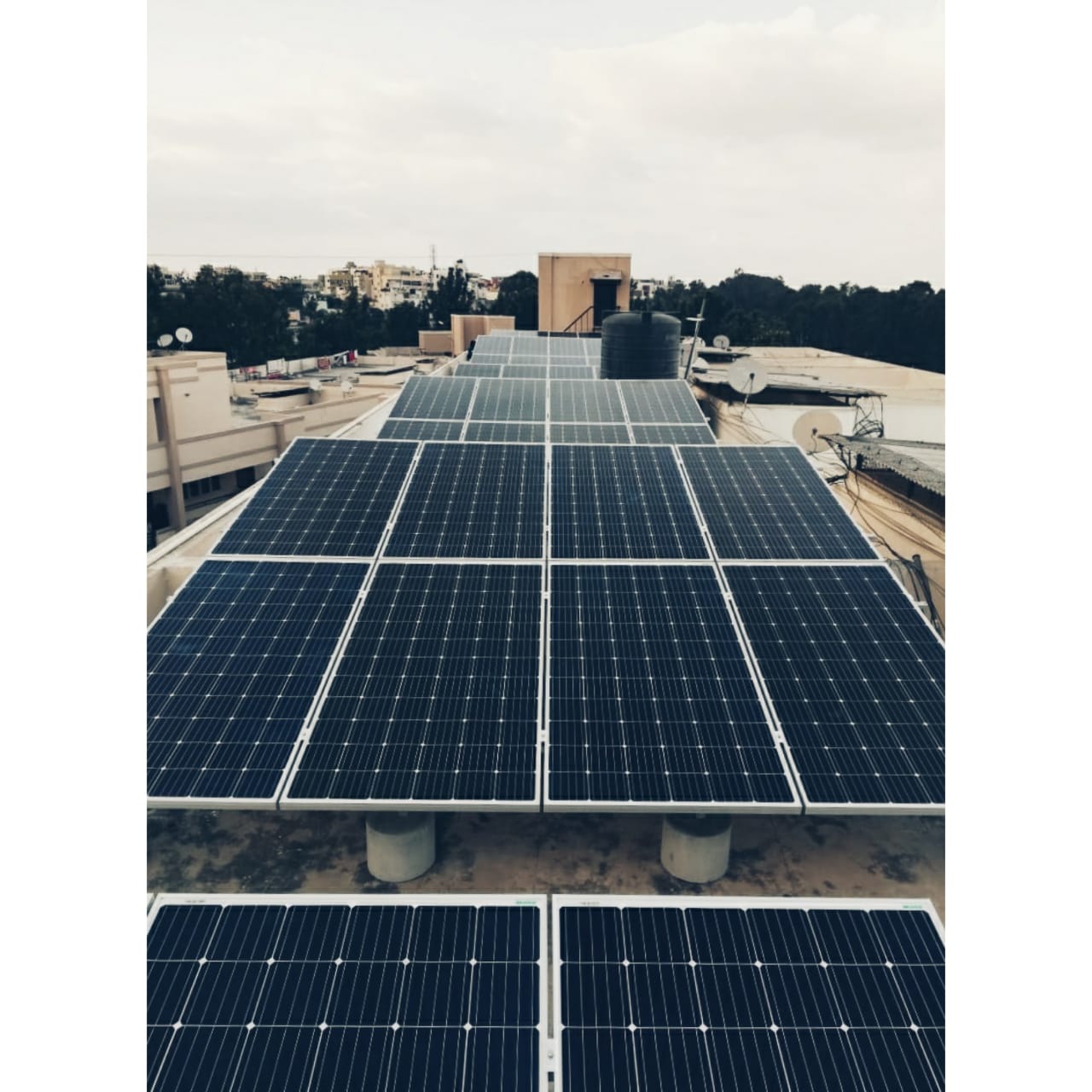 Vars Notting Hill – Solar Panels on rooftop Solar Panels on the rooftop of Vars Notting Hill Apartment